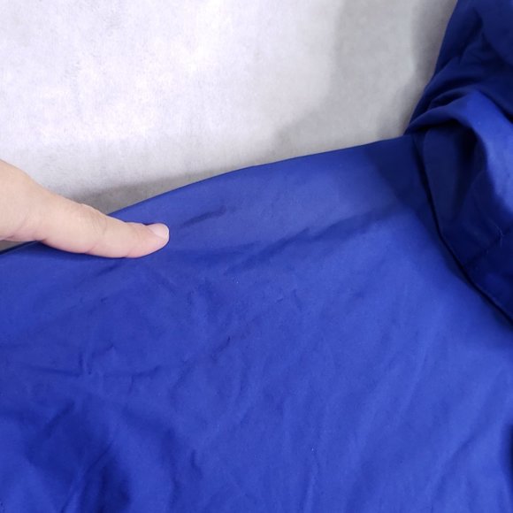 32 Degree Heat Performance Men's 2XL Hydro-Tech Full Zip Rain Shell Jacket Blue - Picture 11 of 11